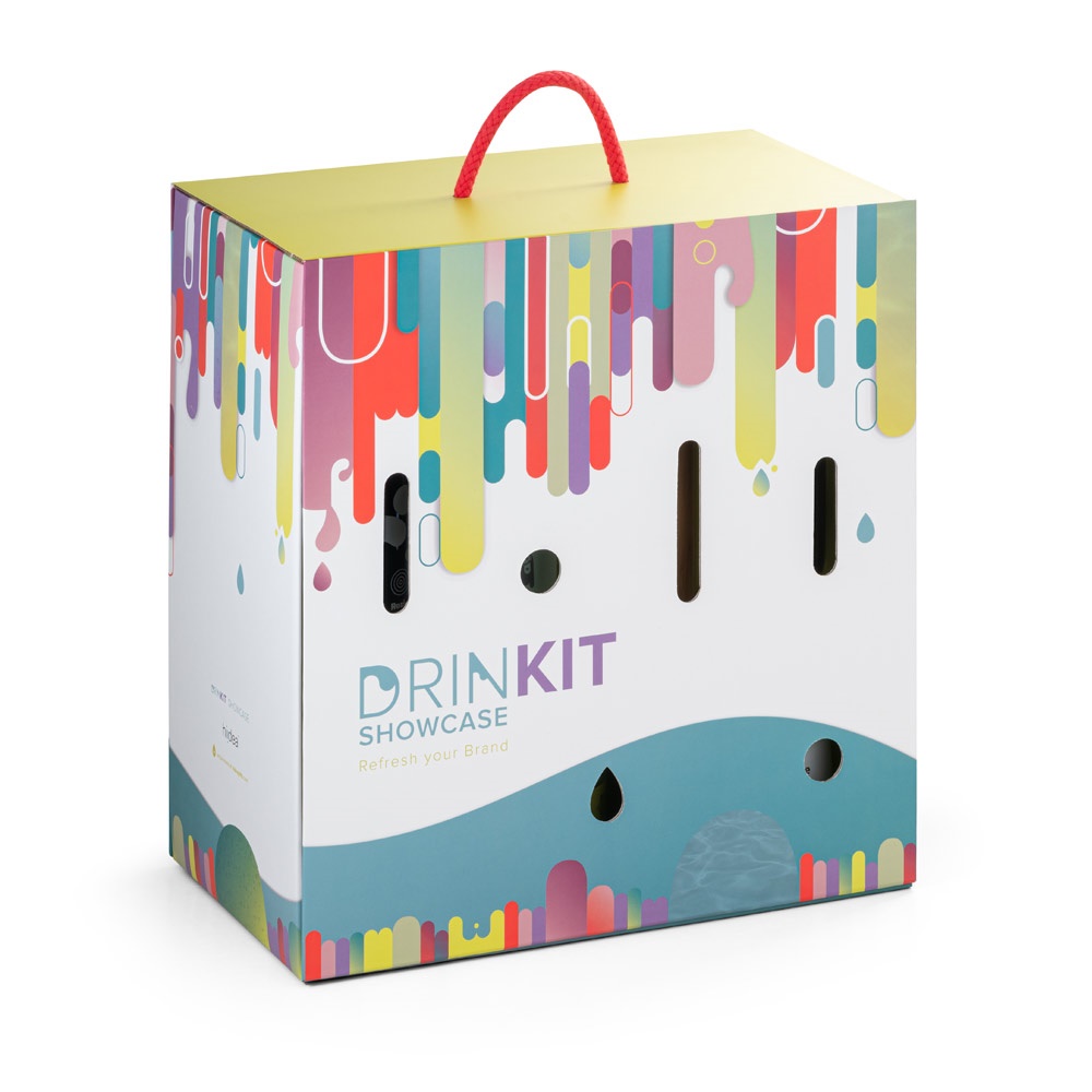 70080_100 DRINKIT SHOWCASE. Personalizirana izložbena kutija za pribor za piće (70080) - Slika 1