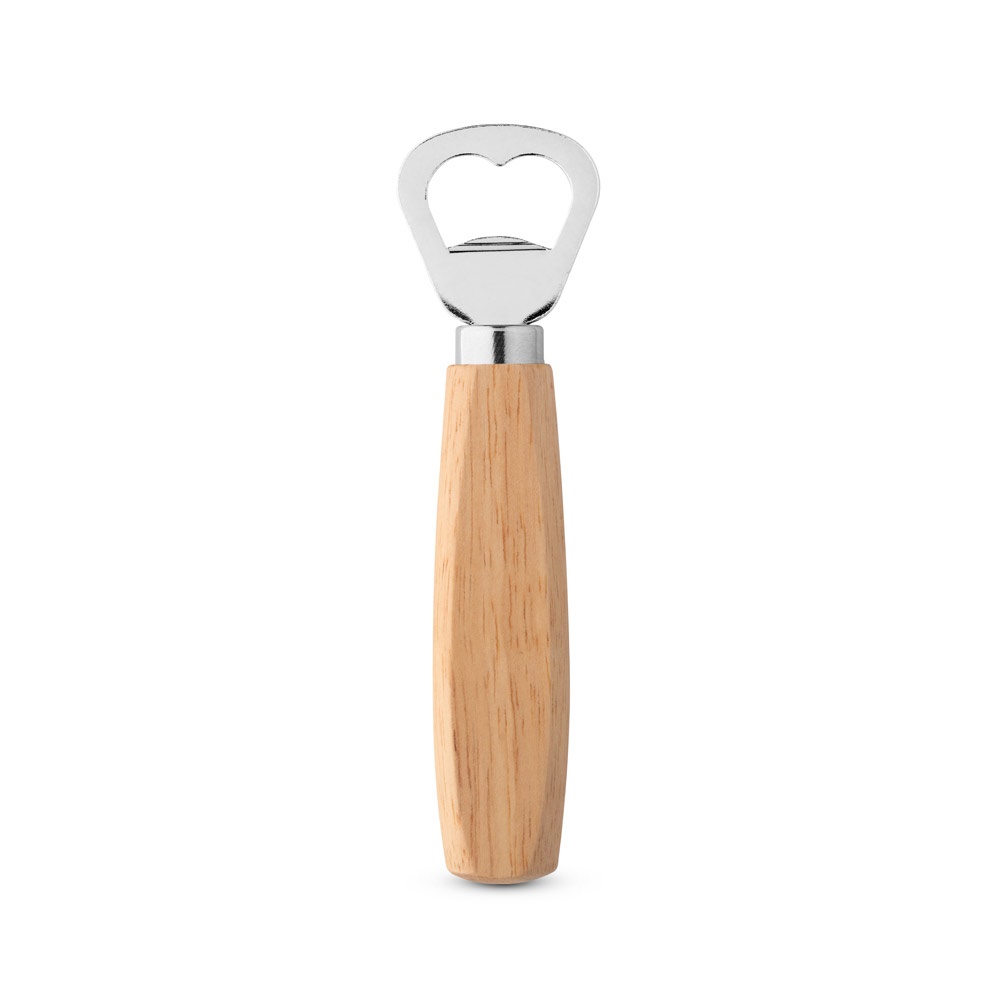 HOLZ HOLZ. Otvarač za boce od metala i drveta (94134) - Slika 1